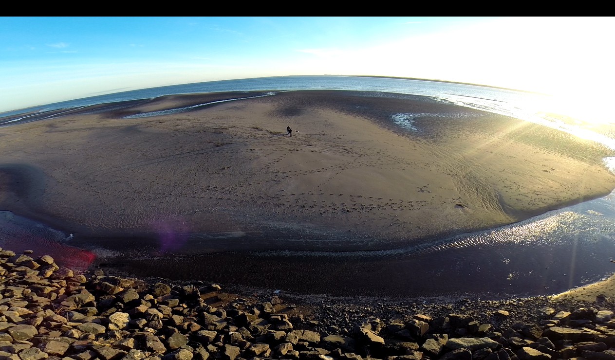 Monifieth Beach, Scotland