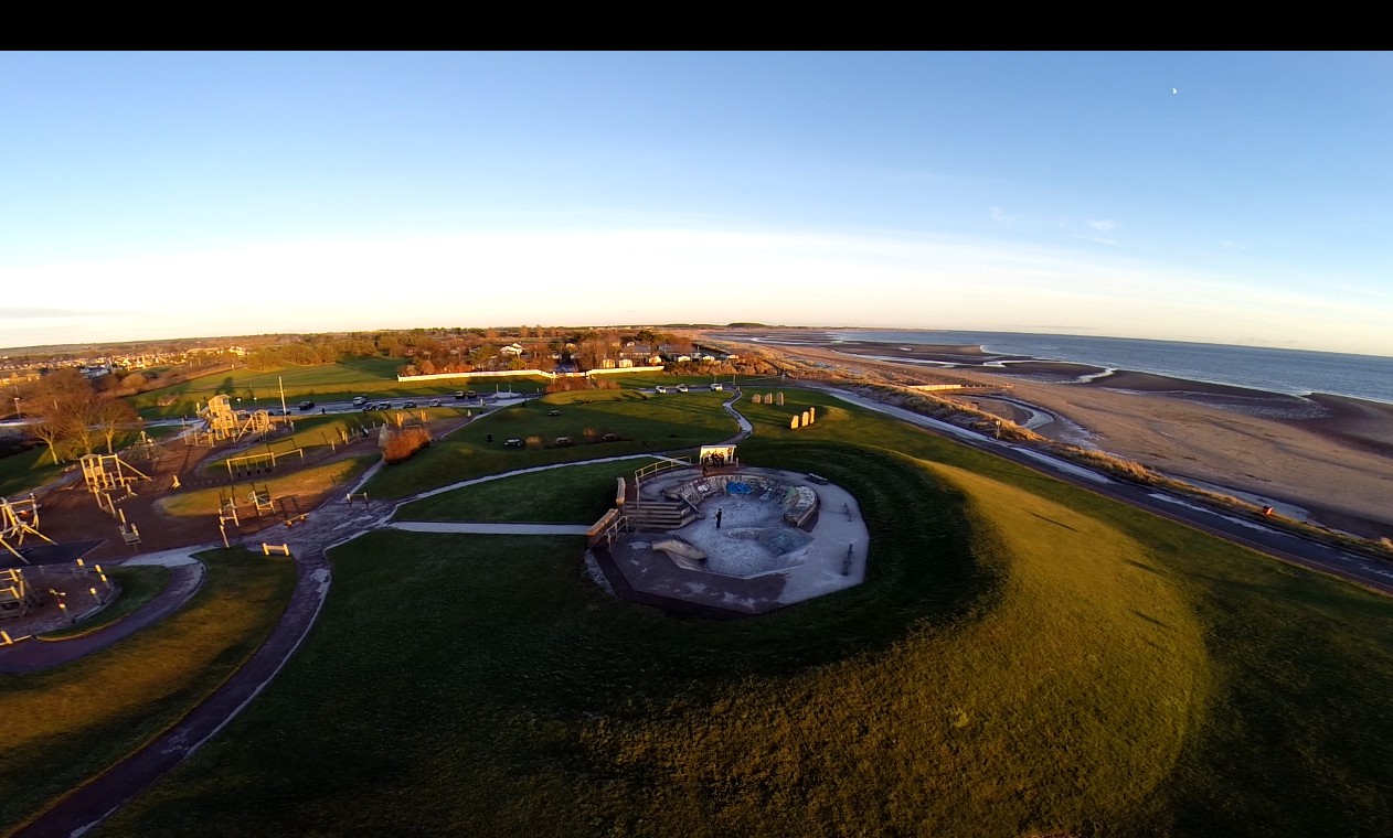 Monifieth Beach, Scotland