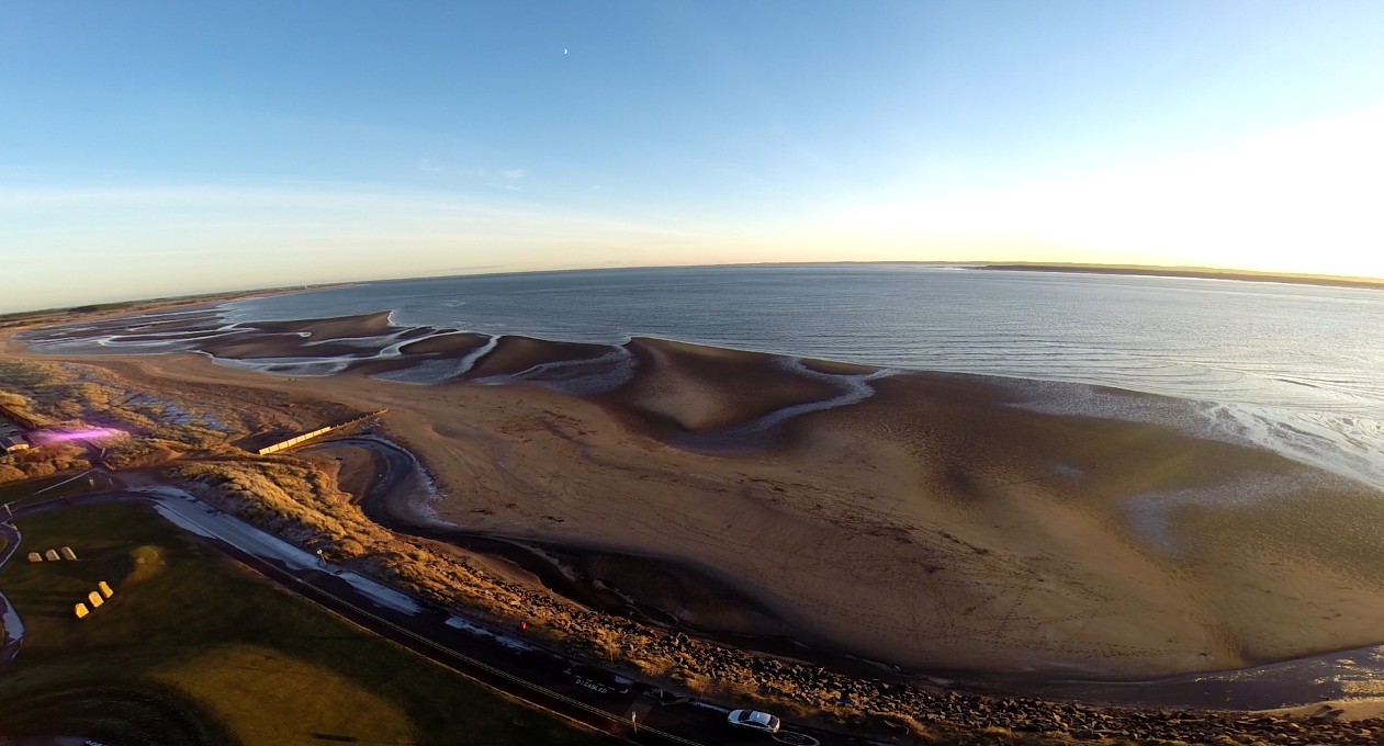 Monifieth Beach, Scotland