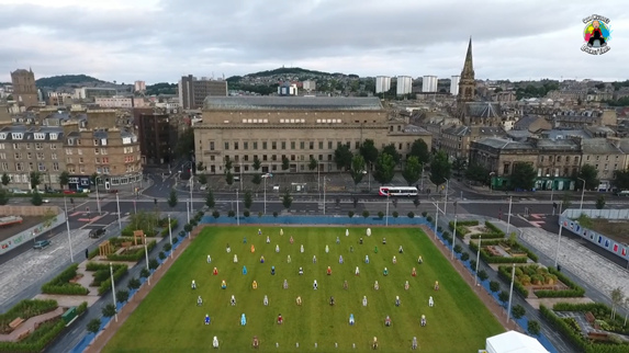 Oor Wullie Bucket Trail Farewell Drone