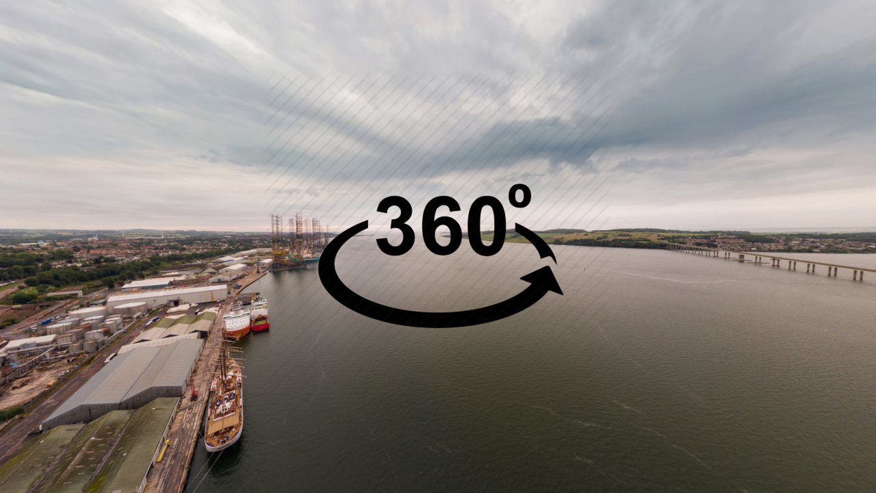 Dundee Forth Port Cruise Ship RisingView