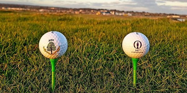 carnoustie-championship golf course aerial drone filming